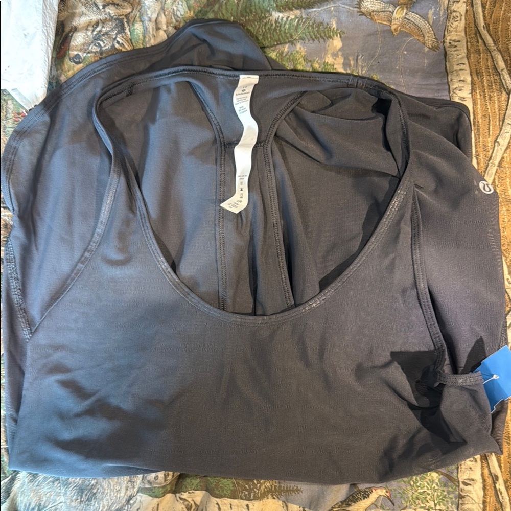 Lululemon Charcoal Athletic Tank